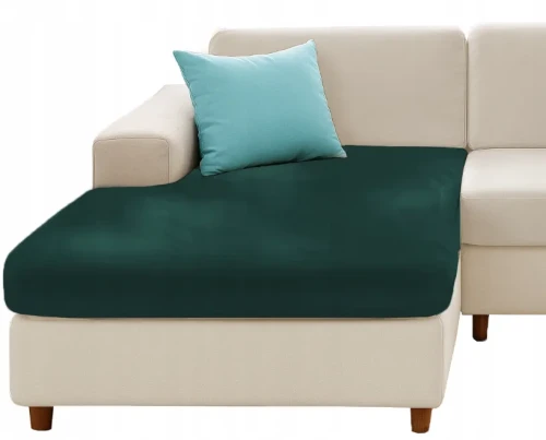 POKROWIEC NA KANAPĘ SIEDZISKO ZIELEŃ BUTELKOWA