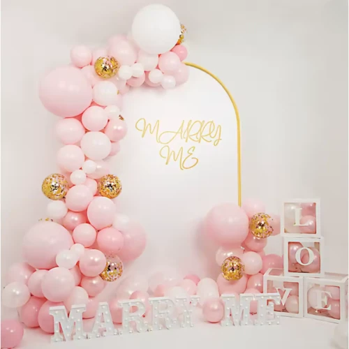 Stelaż na Balony Złoty ŁUK 2x1m