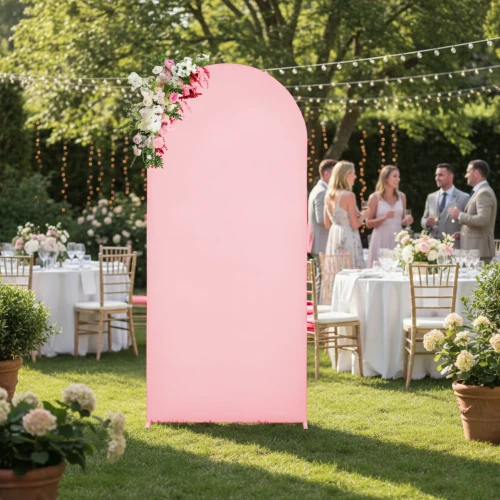 Pokrowiec na stelaż 2x1m RÓŻOWY