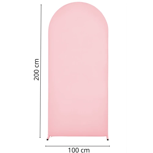Pokrowiec na stelaż 2x1m RÓŻOWY