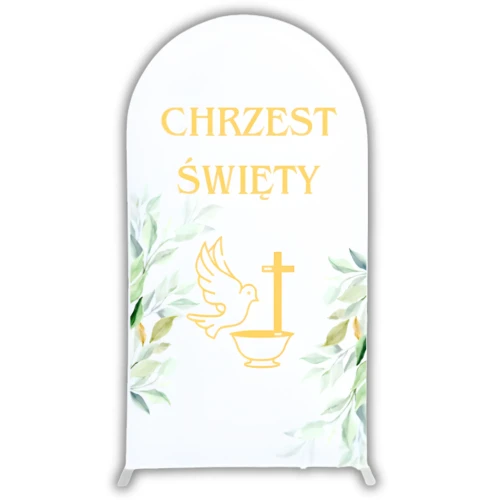 Pokrowiec na stelaż 2x1m CHRZEST ŚWIĘTY