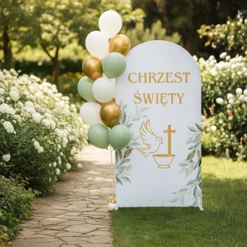 Pokrowiec na stelaż 2x1m CHRZEST ŚWIĘTY