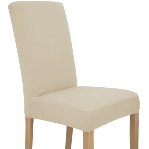 POKROWIEC NA KRZESŁO BEŻ KASZMIR GŁADKI