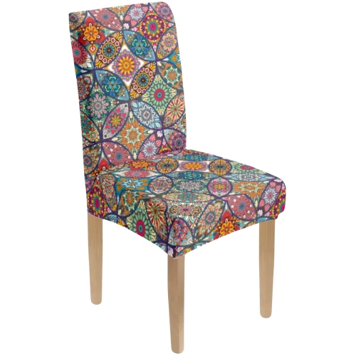 Pokrowiec na krzesło uniwersalny GŁADKI Mandala
