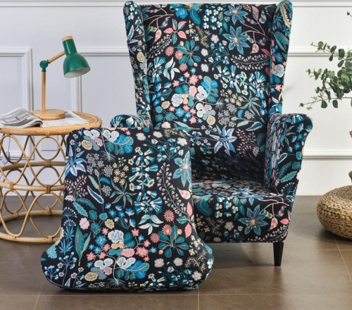 Pokrowiec na fotel USZAK GŁADKI Nocna Łąka