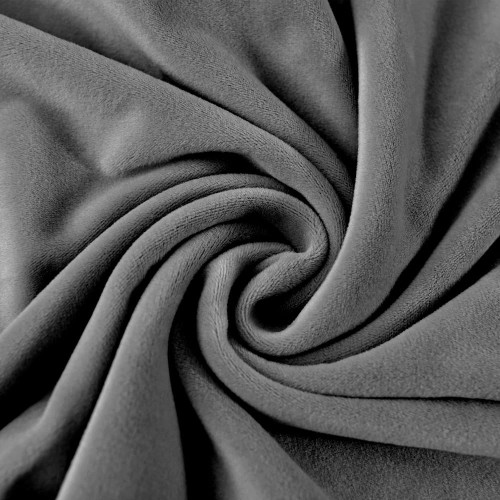 Pokrowiec na siedzisko krzesła 50x50 cm WELUR Szary