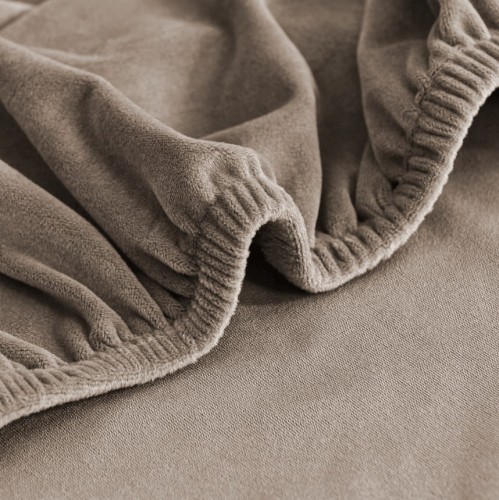 Pokrowiec na krzesło XL WELUR Popiel