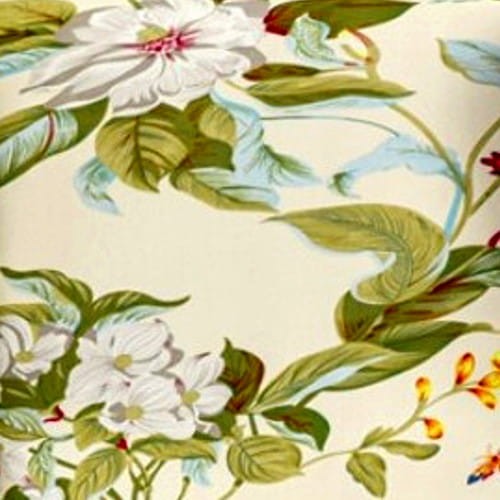 Pokrowiec na fotel USZAK GŁADKI Jasne Kwiaty