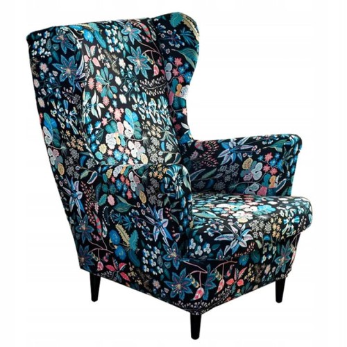 Pokrowiec na fotel USZAK GŁADKI Nocna Łąka