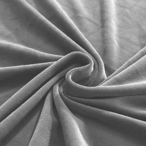 Pokrowiec na kanapę WELUR Jasny Szary 3 osobowy