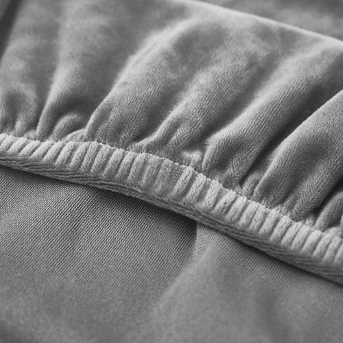 Pokrowiec na siedzisko kanapy WELURSzary 95-135 cm