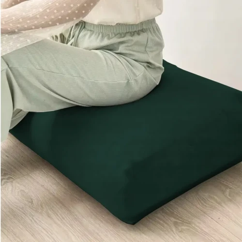 POKROWIEC NA PODUSZKĘ OPARCIE KANAPY ZIELEŃ BUTELKOWA 40-80