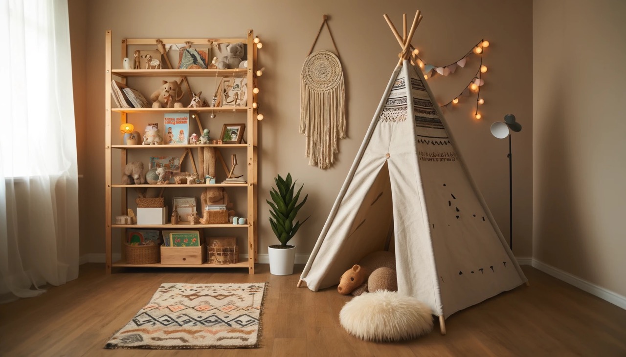 pokoj dzieciecy boho inspiracja #1