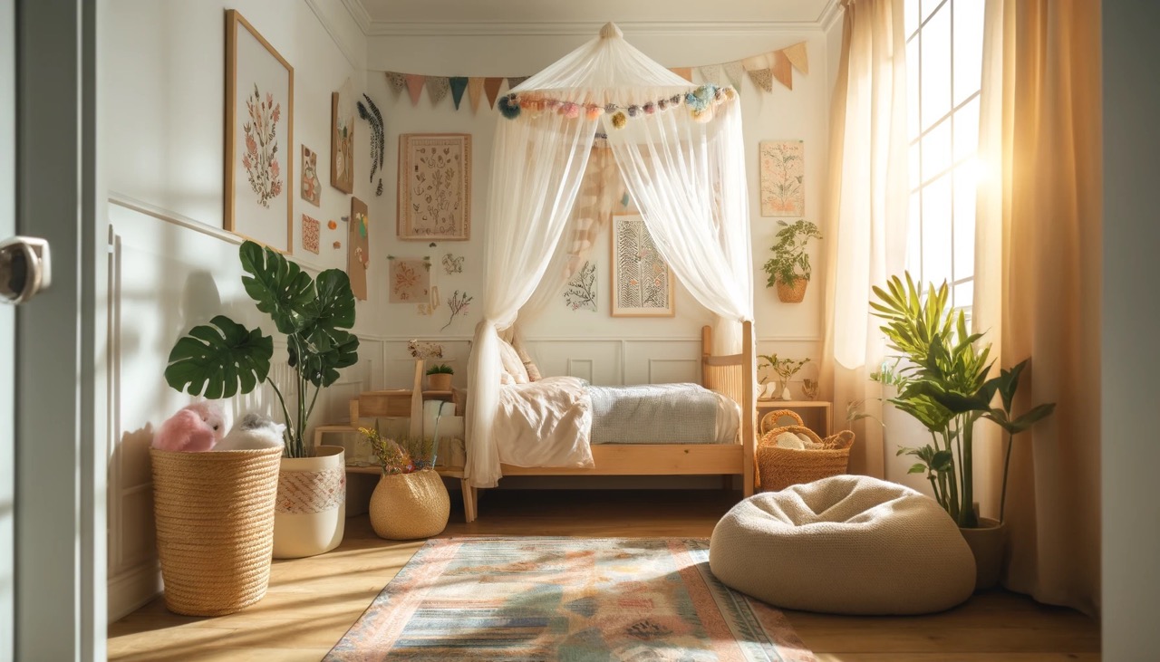 pokoj dzieciecy boho inspiracja #2